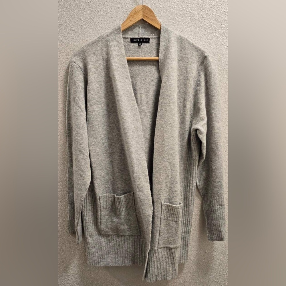 Love Ellie grey Cardigan NWOT